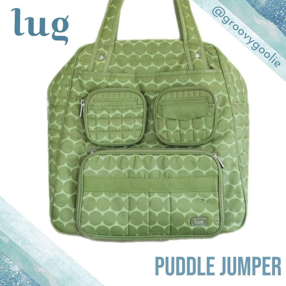 Lug Green Puddle Jumper Tote
